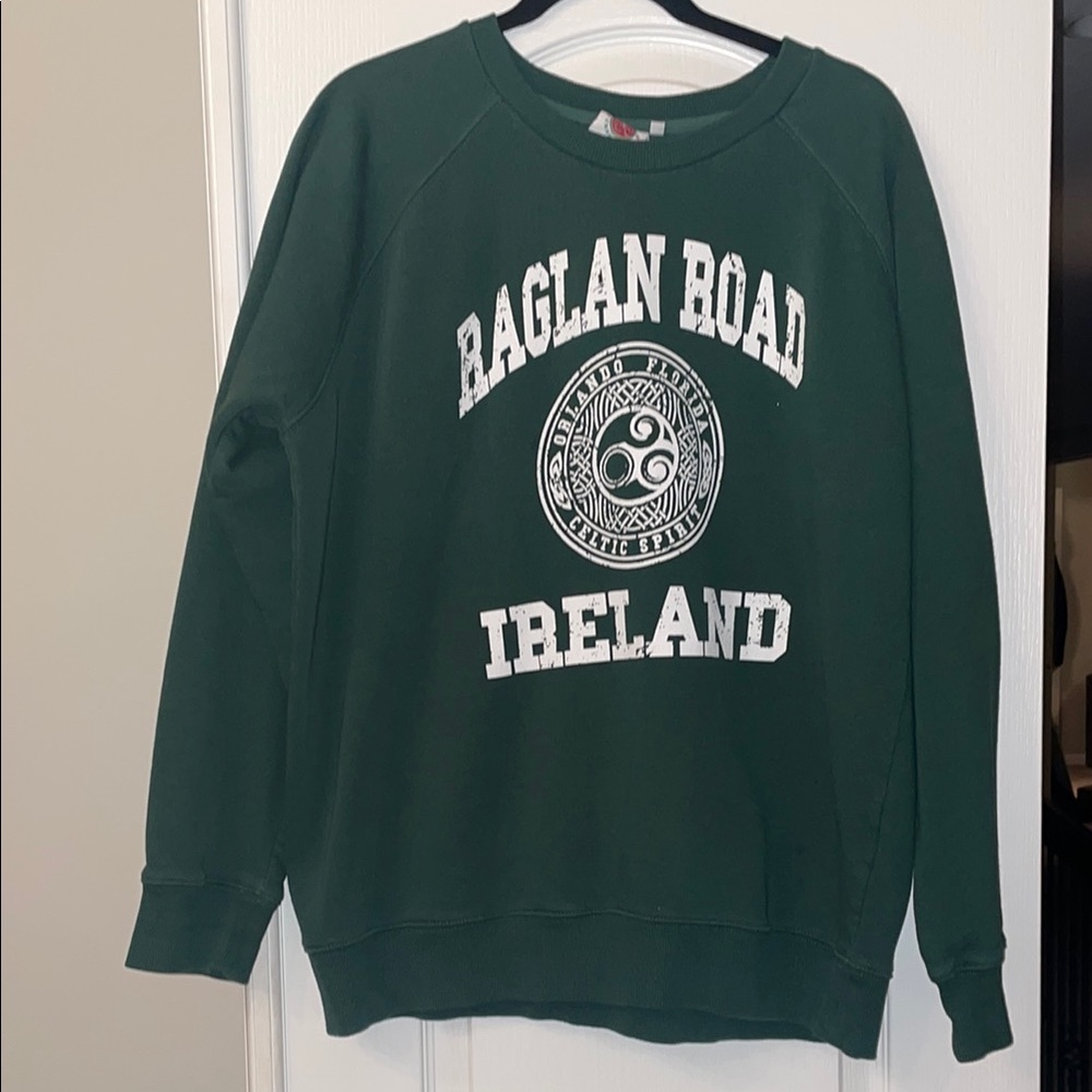 Green Raglan Road Ireland Sweatshirt